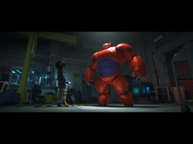 Cena de Operação Big Hero, a nova animação da Disney