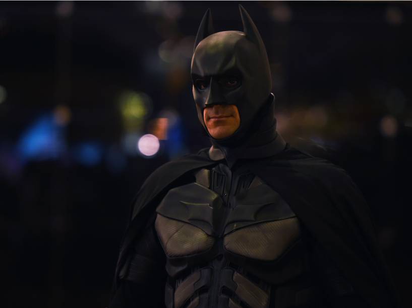 Cosplay do Batman durante a Comic Con Experience 2014 em São Paulo