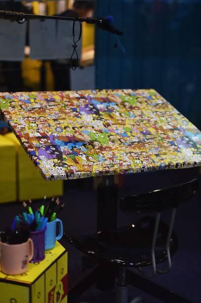 Ateliê de criação da Turma da Mônica é exposto durante Comic Con Experience 2014 em São Paulo