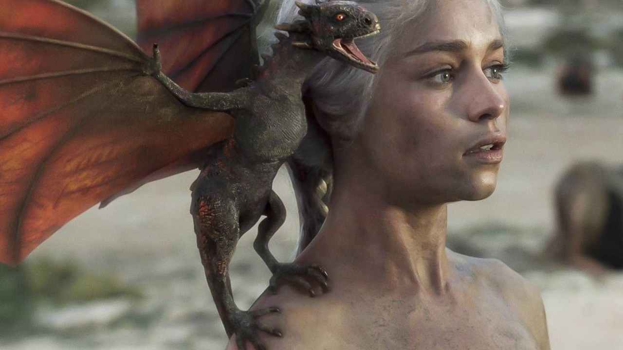 Daenerys Targaryen (Emilia Clarke) em episódio da série 'Game of Thrones'