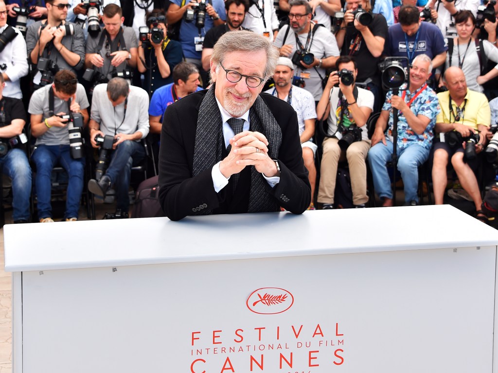 Steven Spielberg no Festival Cannes de cinema