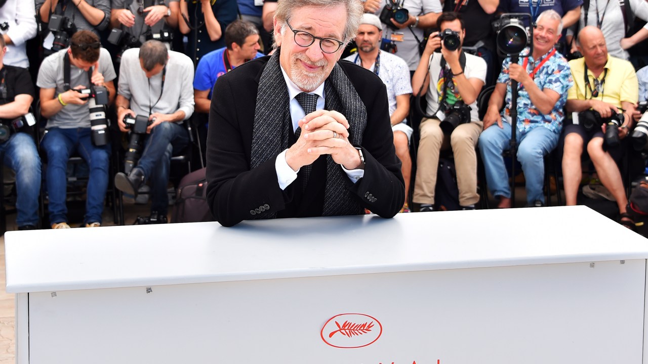 Steven Spielberg no Festival Cannes de cinema