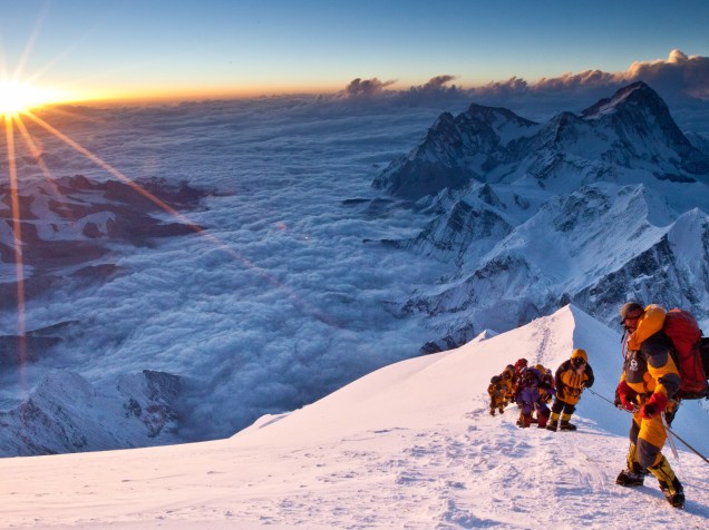 Cena do filme Evereste