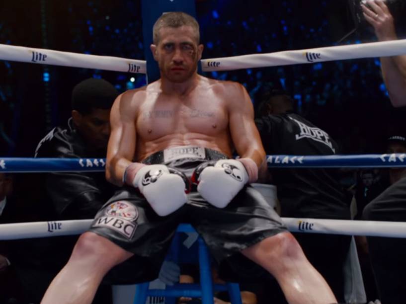 Jake Gyllenhaal no filme Southpaw