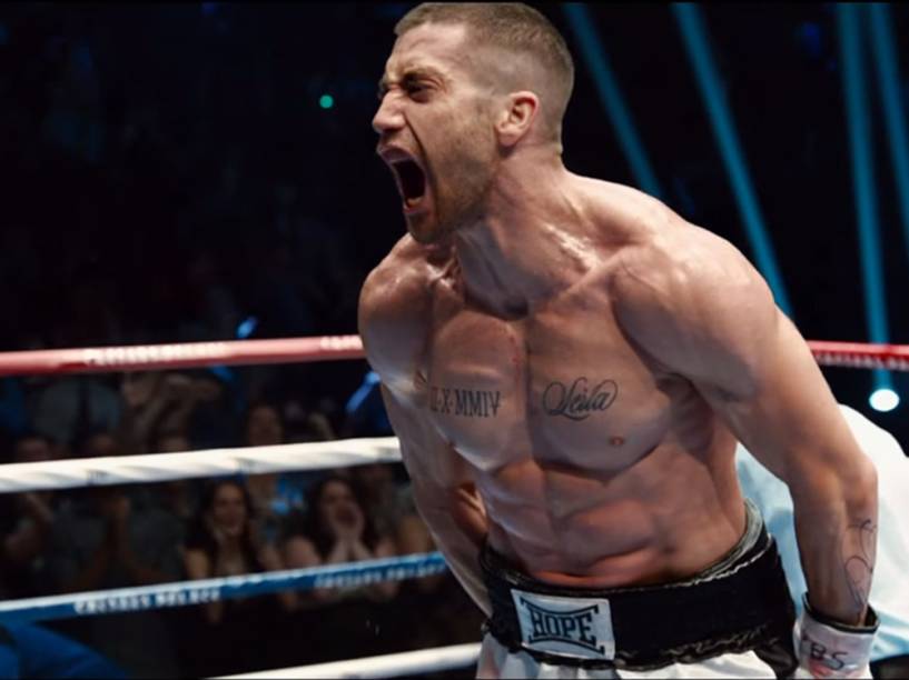 Jake Gyllenhaal no filme Southpaw