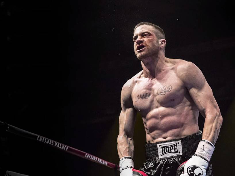 Jake Gyllenhaal no filme Southpaw