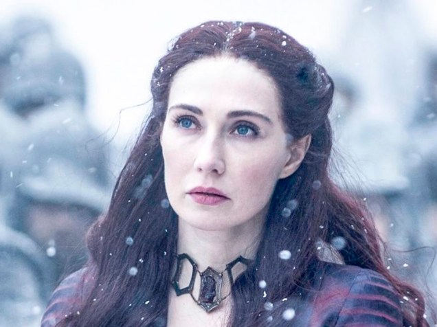 Melisandre (Carice van Houten) na 5ª temporada de Game of Thrones