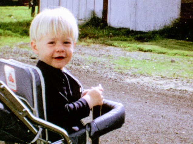 Cena da infância de Kurt Cobain no documentário Montage of Heck