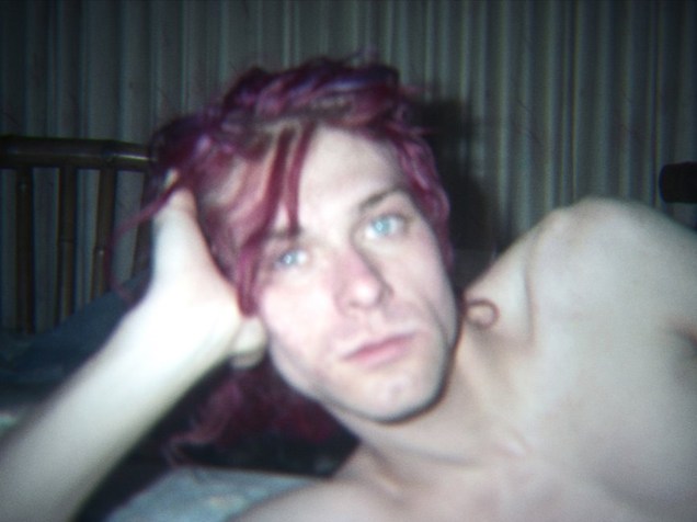Kurt Cobain no documentário Montage of Heck