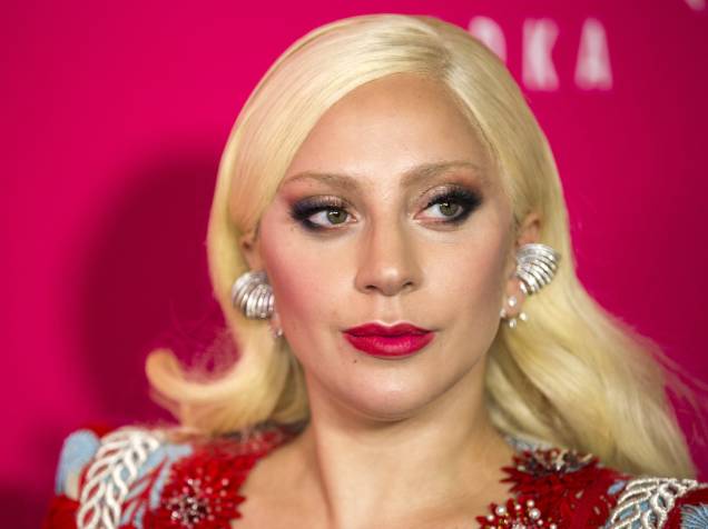 Lady Gaga chega para a estreia do filme <em>Rock the Kasbah</em>, em Nova York - 19/10/2015