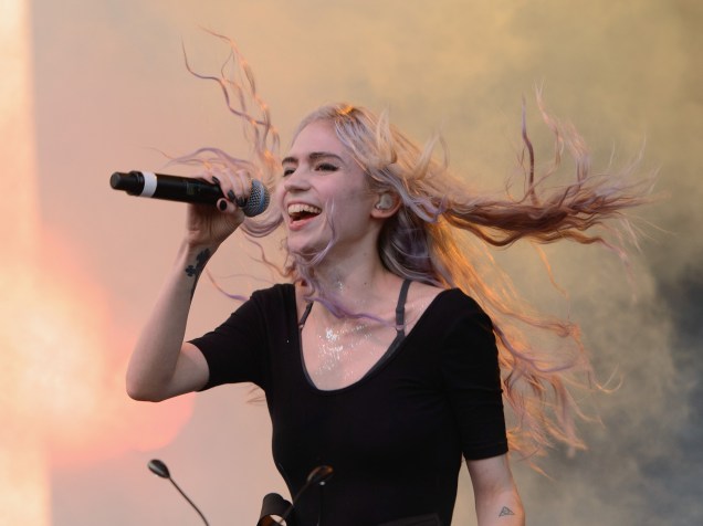 Grimes se apresenta durante o Pitchfork Music Festival em Chicago, Illinois (EUA) em 2014