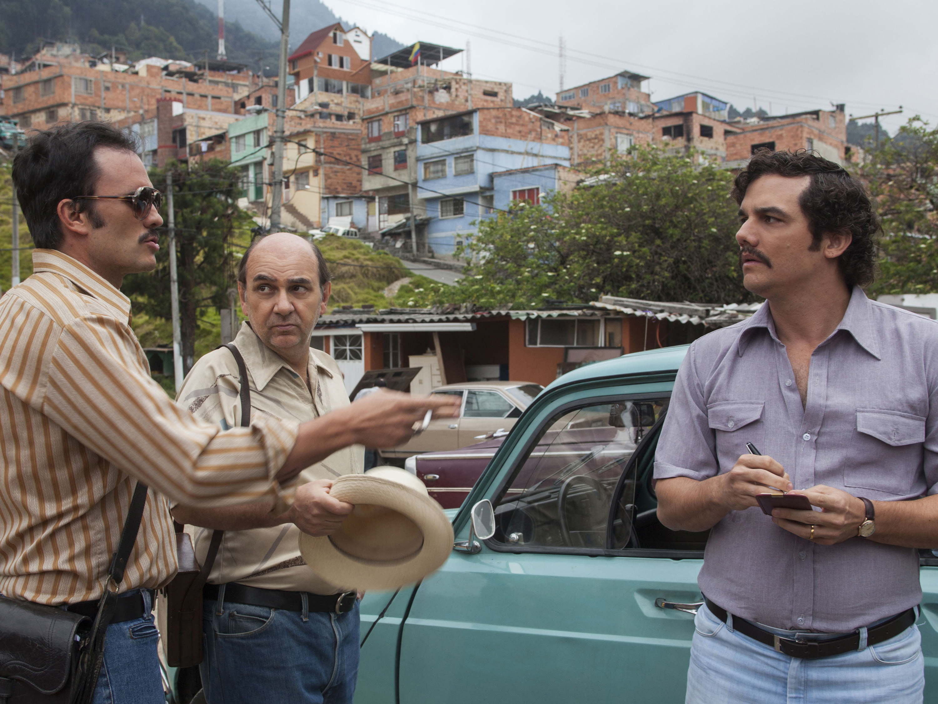 Cena da série 'Narcos' da Netflix