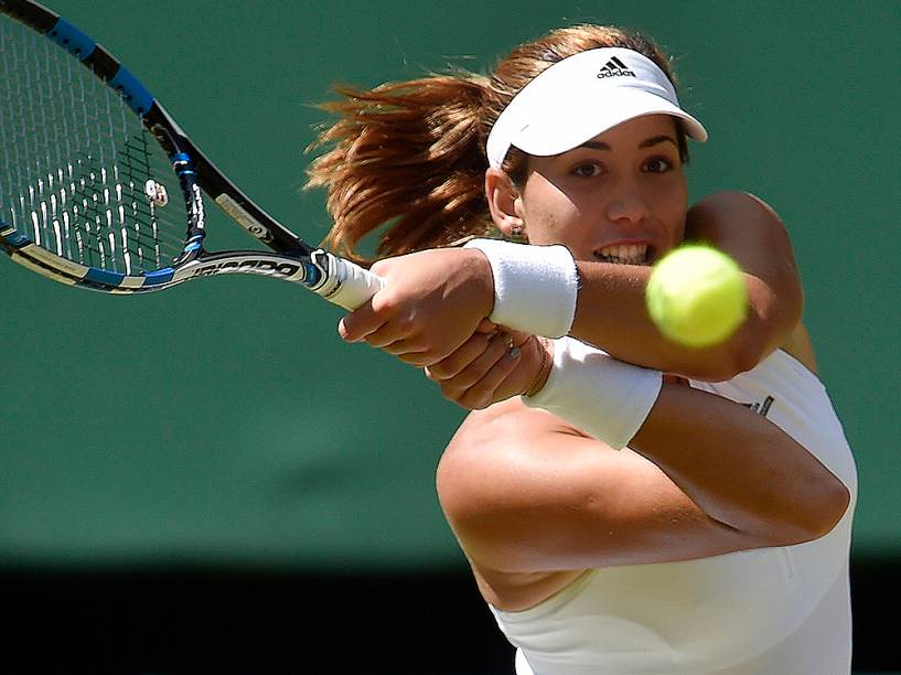 A espanhola Garbiñe Muguruza vai fazer sua primeira final de Grand Slam, em Wimbledon