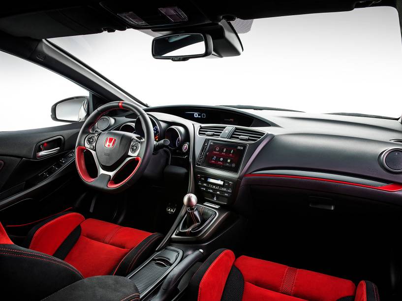 Civic Type R: motor turbo 2.0 a gasolina de 310 cv e velocidade máxima de 270 km/h