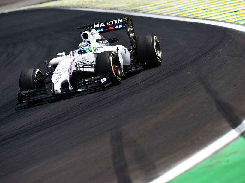 Felipe Massa conquistou o terceiro lugar no GP Brasil