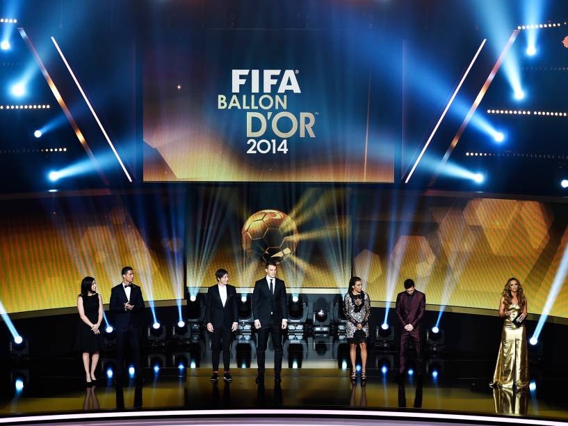 Cerimônia da Bola de Ouro FIFA 2015 é realizada em Zurique, na Suiça