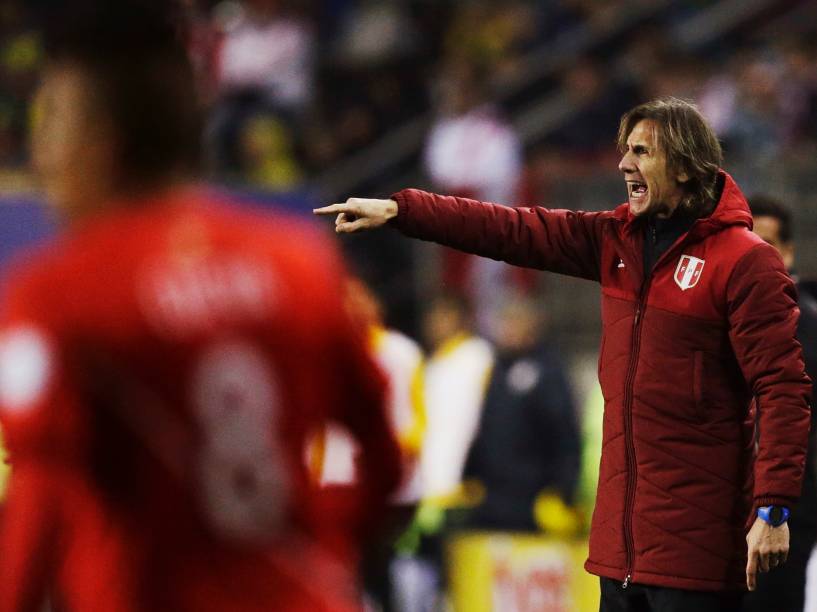 Ricardo Gareca, o técnico argentino do Peru