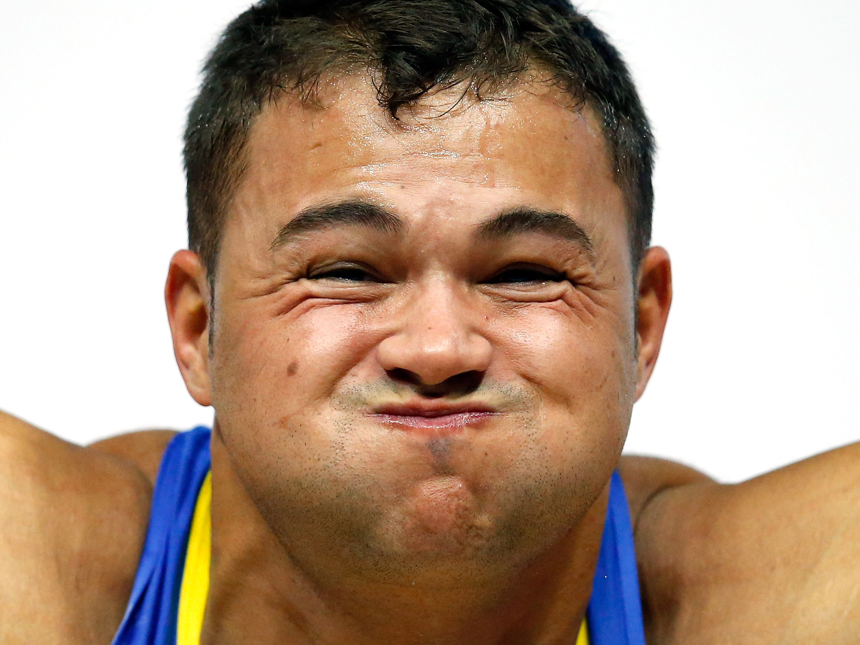 Patrick Mendes defendeu o Brasil no levantamento de peso, categoria até 105Kg