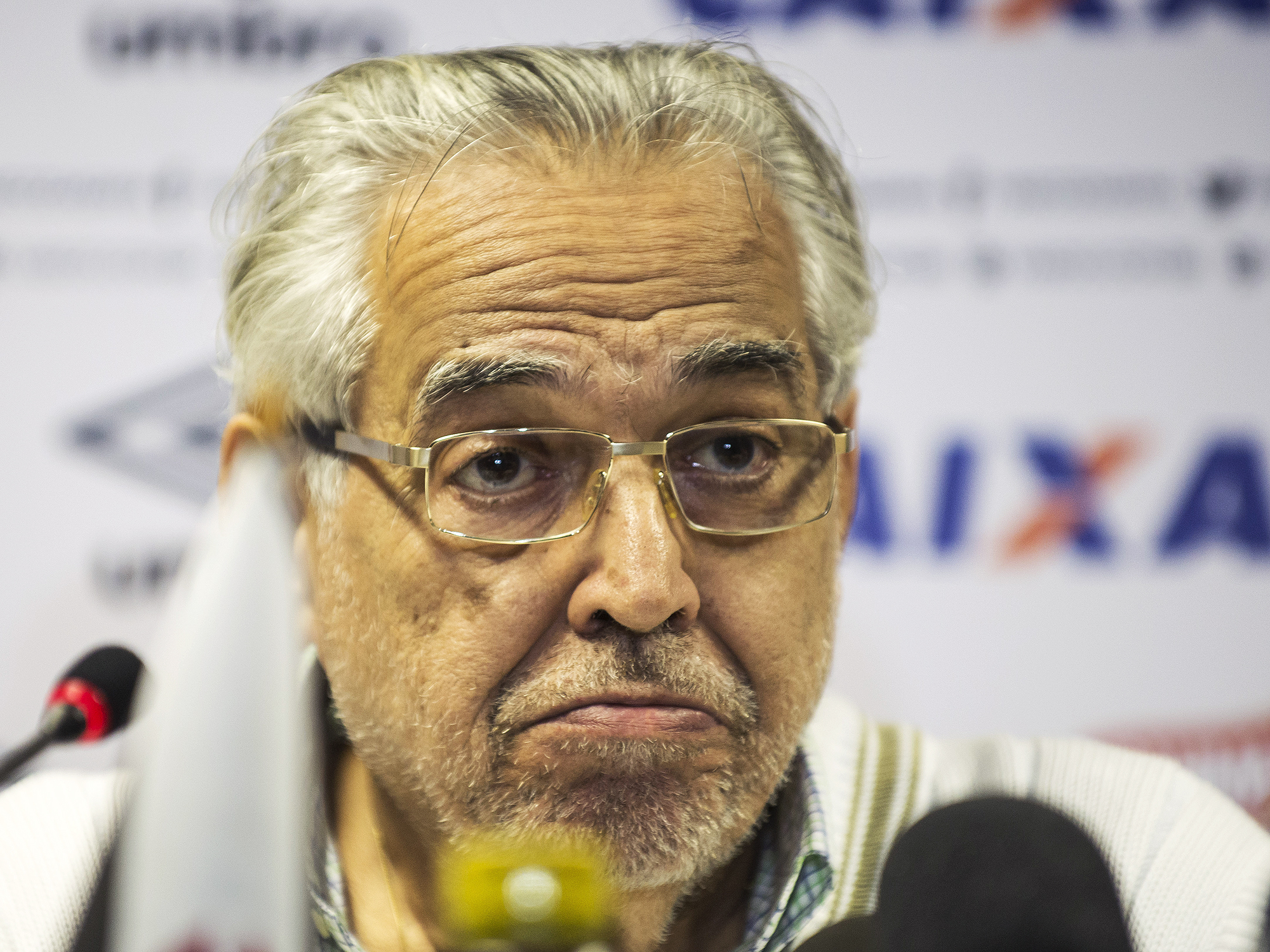 O presidente do Vasco, Eurico Miranda