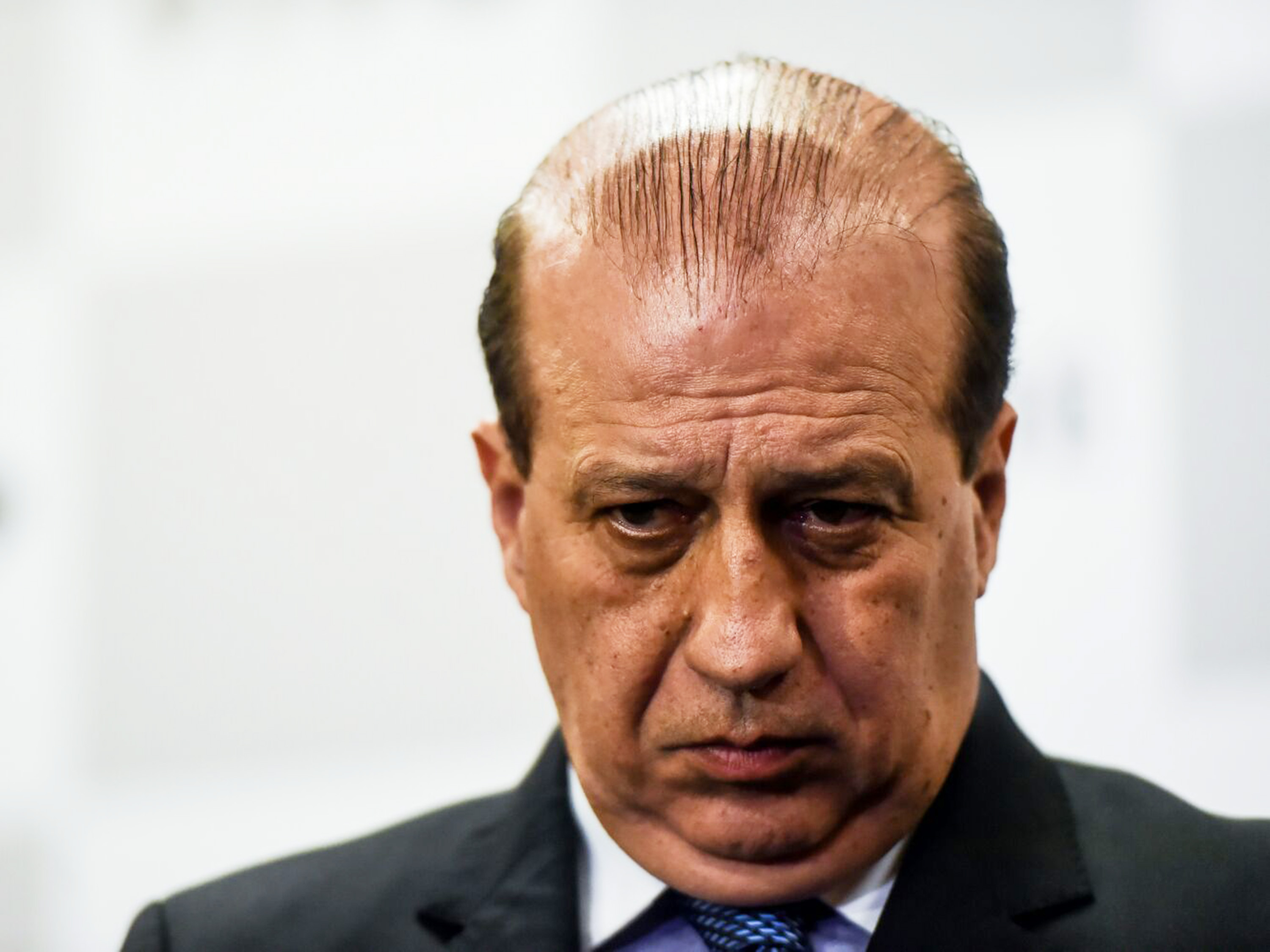 O ex-presidente do TCU, Augusto Nardes, durante o EXAME Fórum 2015