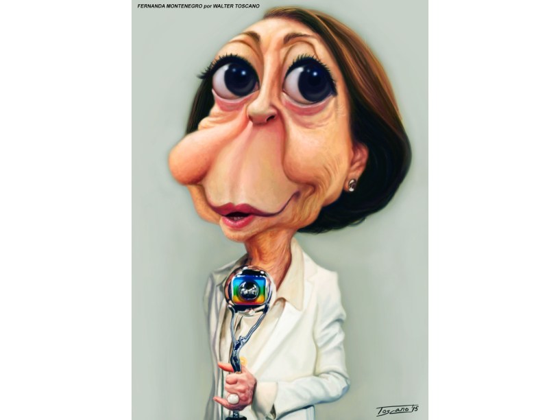 Fernanda Montenegro por Walter Toscano
