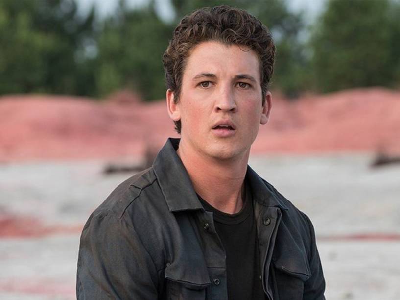 Peter (Miles Teller) no filme Série Divergente: Convergente