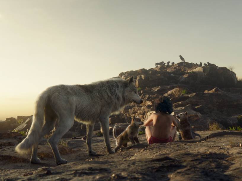 Cena do filme Mogli - O Menino Lobo