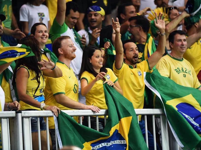 Final do vôlei entre Brasil e Argentina