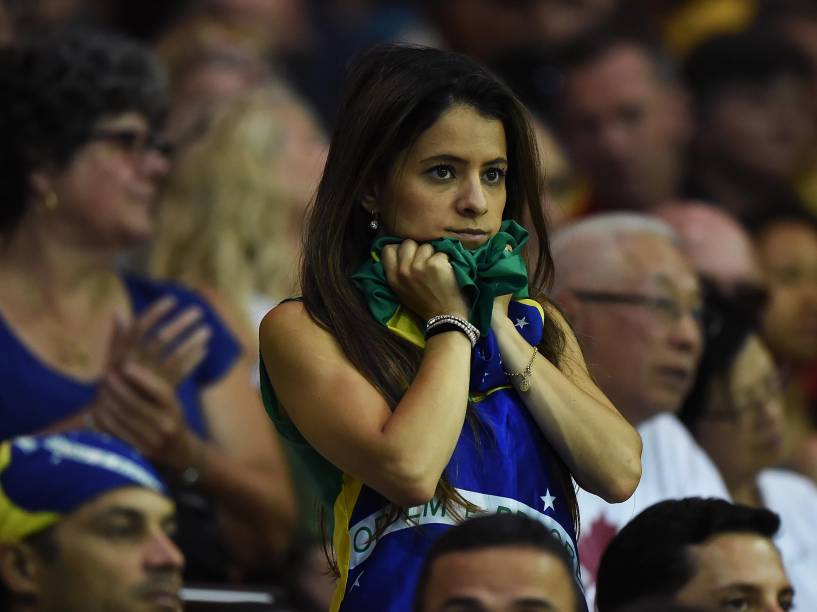 Final do vôlei entre Brasil e Argentina