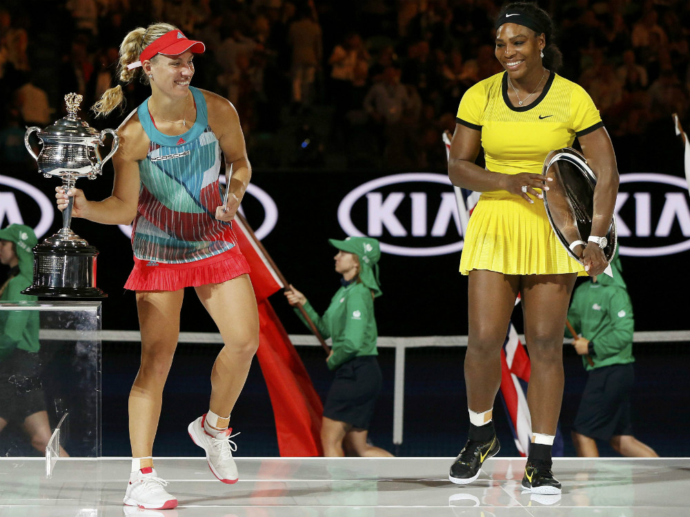 A alemã Angelique Kerber venceu a americana Serena Williams e conquistou seu primeiro Grand Slam