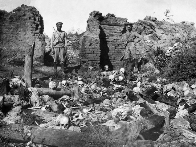 Cerca de 1,5 milhão de armênios foram mortos durante o genocídio