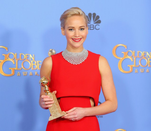 Jennifer Lawrence recebeu prêmio pela atuação em Joy: O nome do sucesso