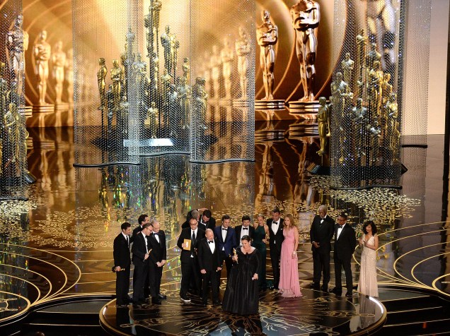 O melhor filme spotlight do Oscar 2016 no Teatro Dolby, em Los Angeles