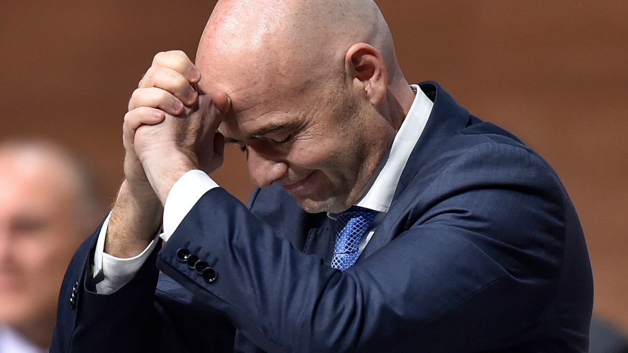 O italo-suíço Gianni Infantino é o novo presidente da FIFA