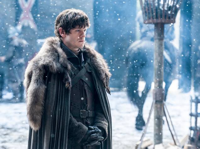 Iwan Rheon (Ramsay Bolton), em cena da sexta temporada da série Game of Thrones