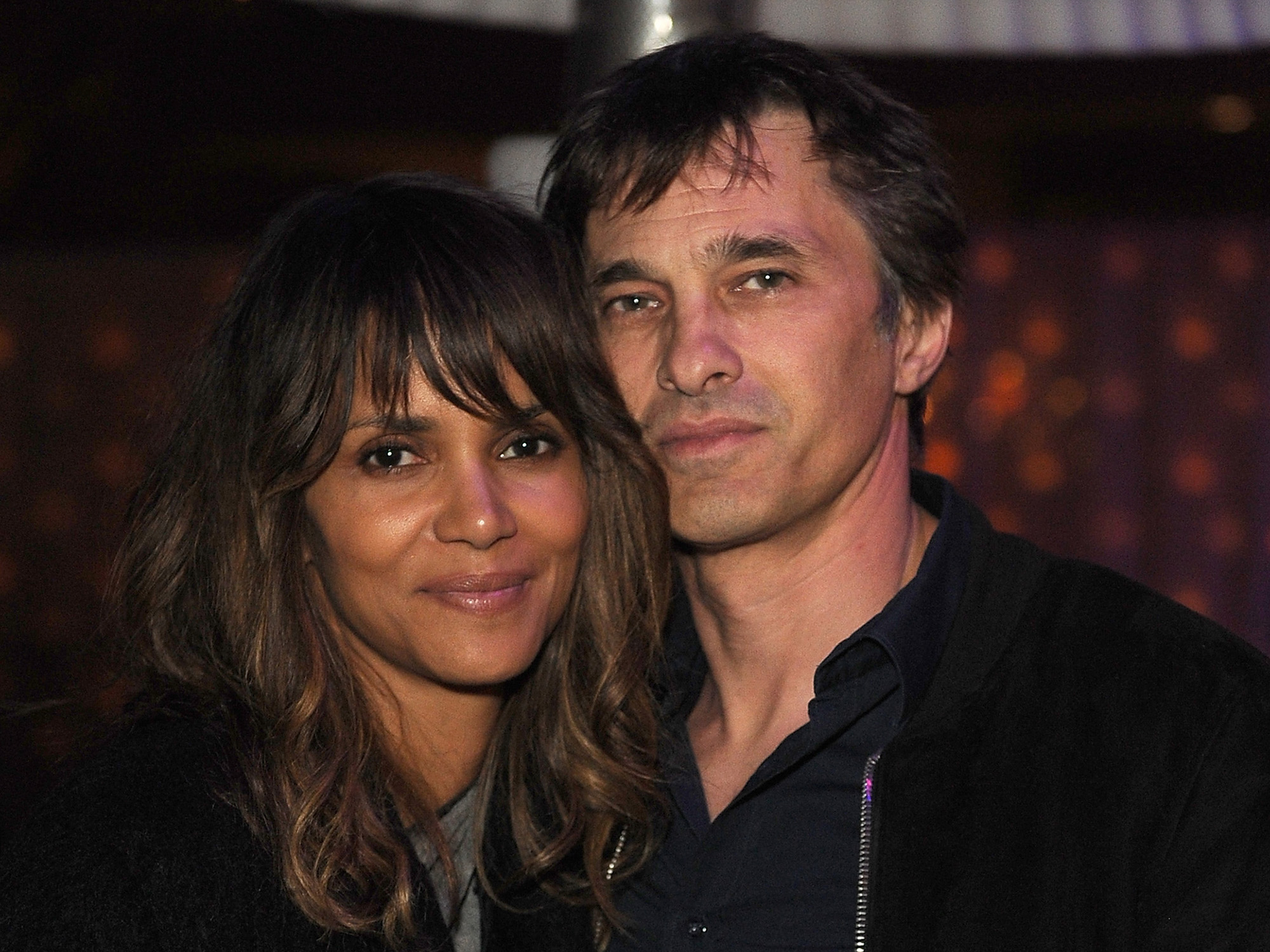 A atriz Halle Berry e o ator Olivier Martinez