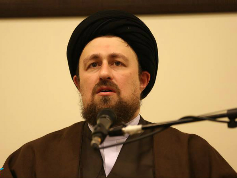 Hassan Khomeini, neto do aiatolá Khomeini, o fundador da República Islâmica do Irã
