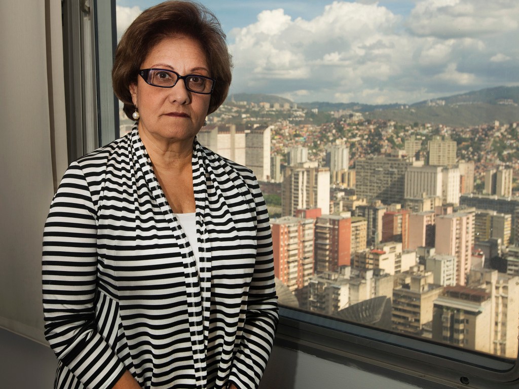Helen Fernández, a prefeita interina de Caracas