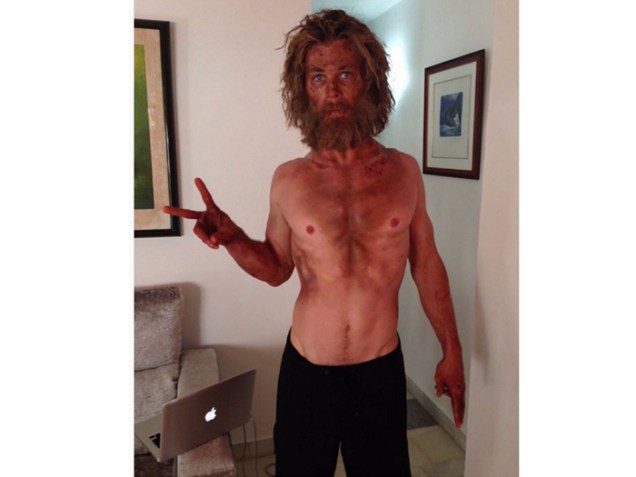 Chris Hemsworth aparece esquálido em foto de seu Instagram