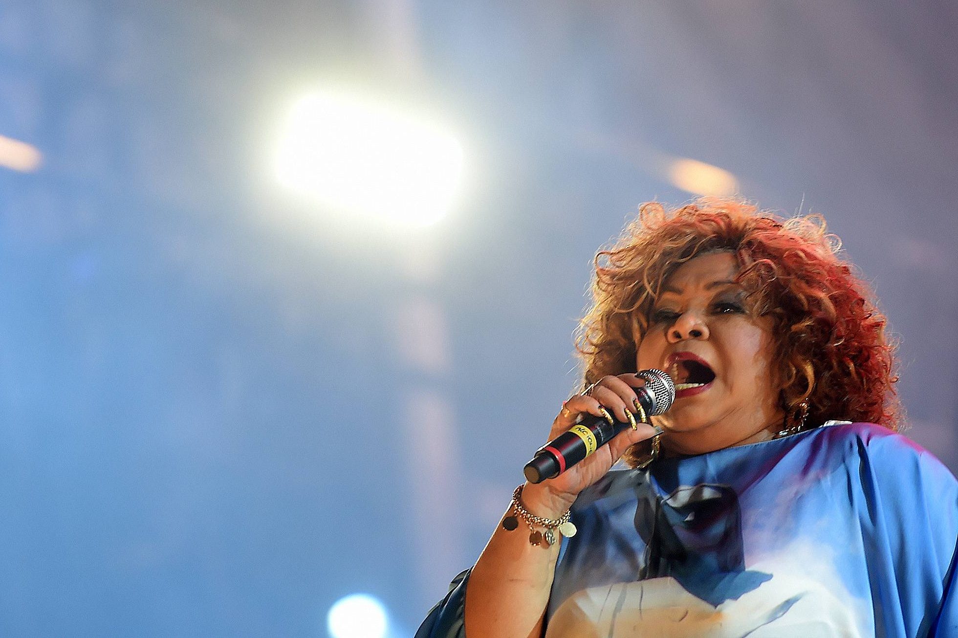 Alcione participa de show em homenagem aos 450 anos do Rio de Janeiro, no último dia do Rock in Rio 2015