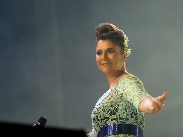 Maria Rita se apresenta durante show em homenagem aos 450 anos do Rio de Janeiro, no último dia do Rock in Rio 2015