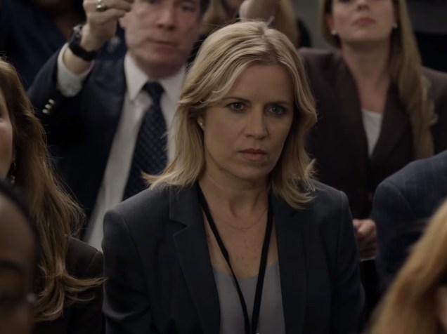 Kate Baldwin (Kim Dickens) em cena da quarta temporada da série produzida pelo Netflix, House of Cards