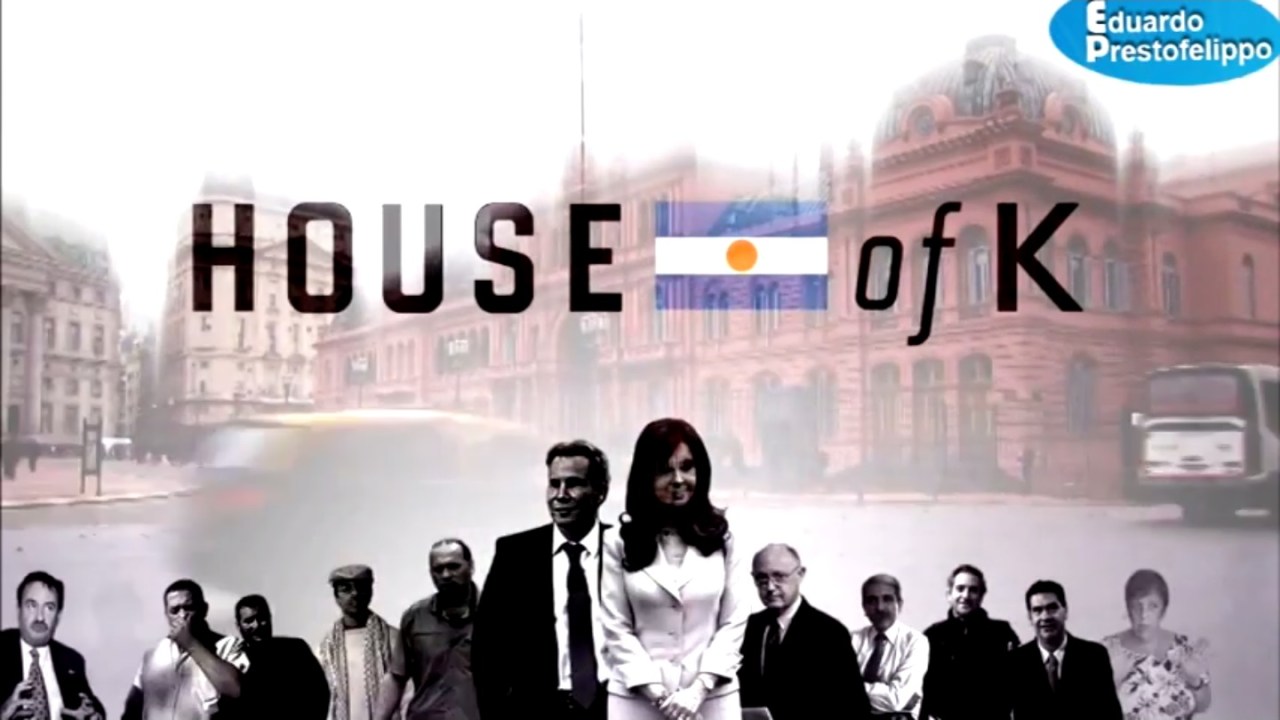 Imagem da sátira 'House of K', inspirada no seriado americano 'House of Cards'