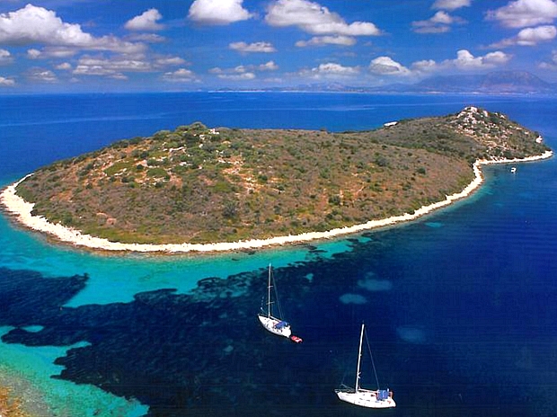 A Ilha de Gaia, na Grécia