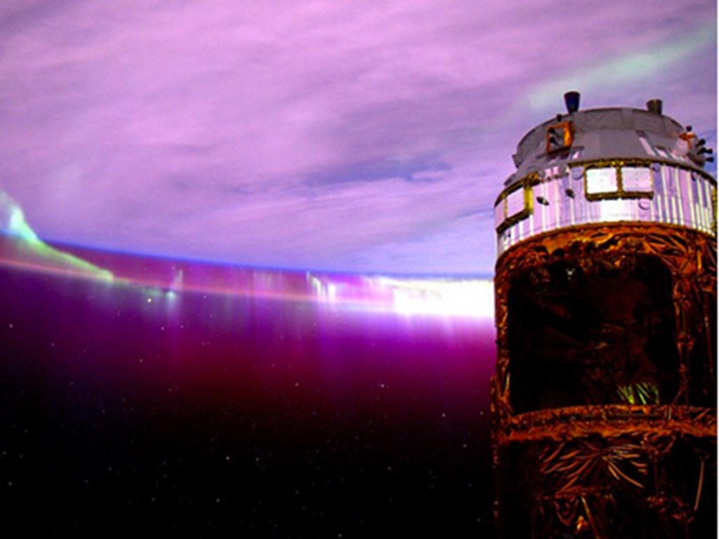 Aurora vista da ISS.