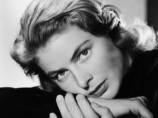 A atriz sueca Ingrid Bergman