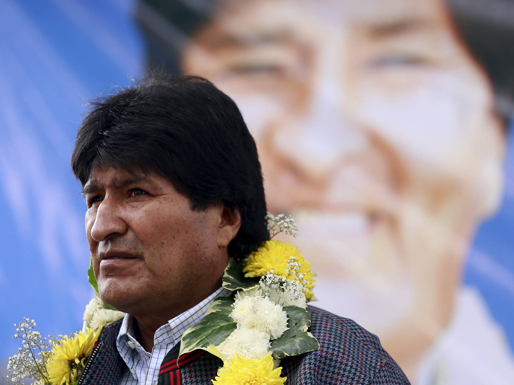 Evo Morales, presidente da Bolívia