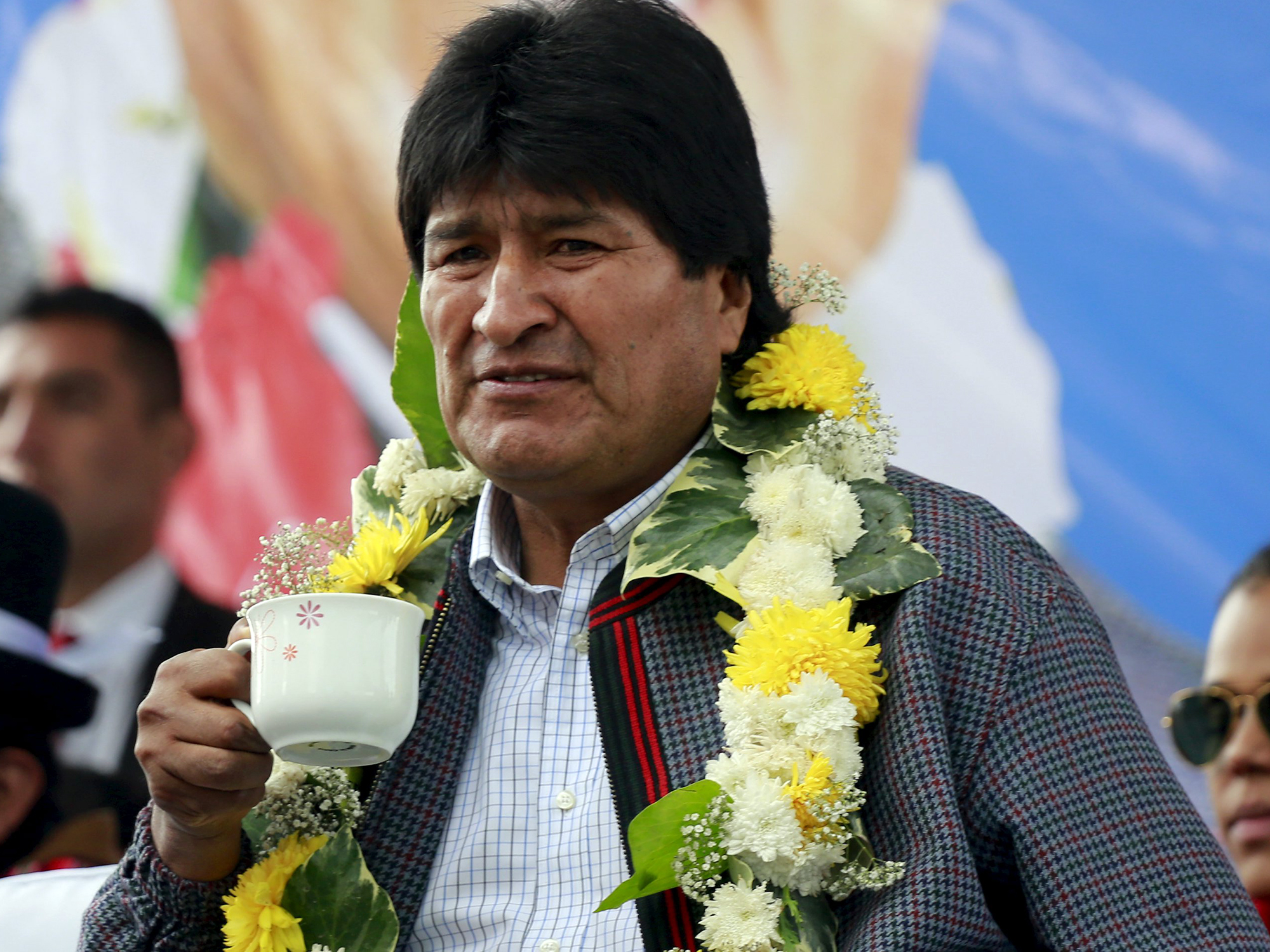 Evo Morales, presidente da Bolívia