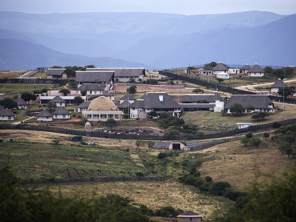 Casa do presidente Zuma, na África do Sul