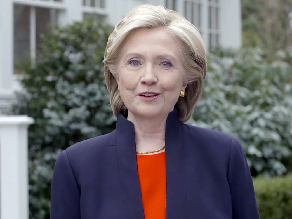 Hillary Clinton anuncia candidatura à presidência dos EUA